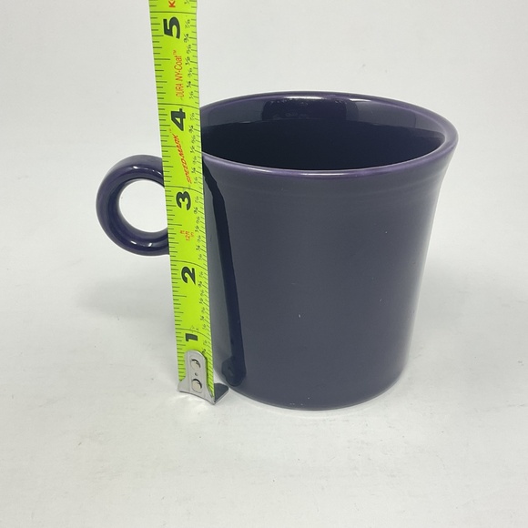 Fiesta Ware Homer Laughlin Purple Eggplant O-Ring Handle Coffee Mug - Picture 3 of 7